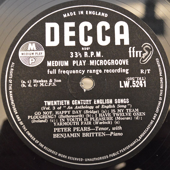 Medium Play Decca copy